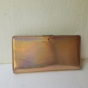 Kate Spade Pink Iridescent Wallet